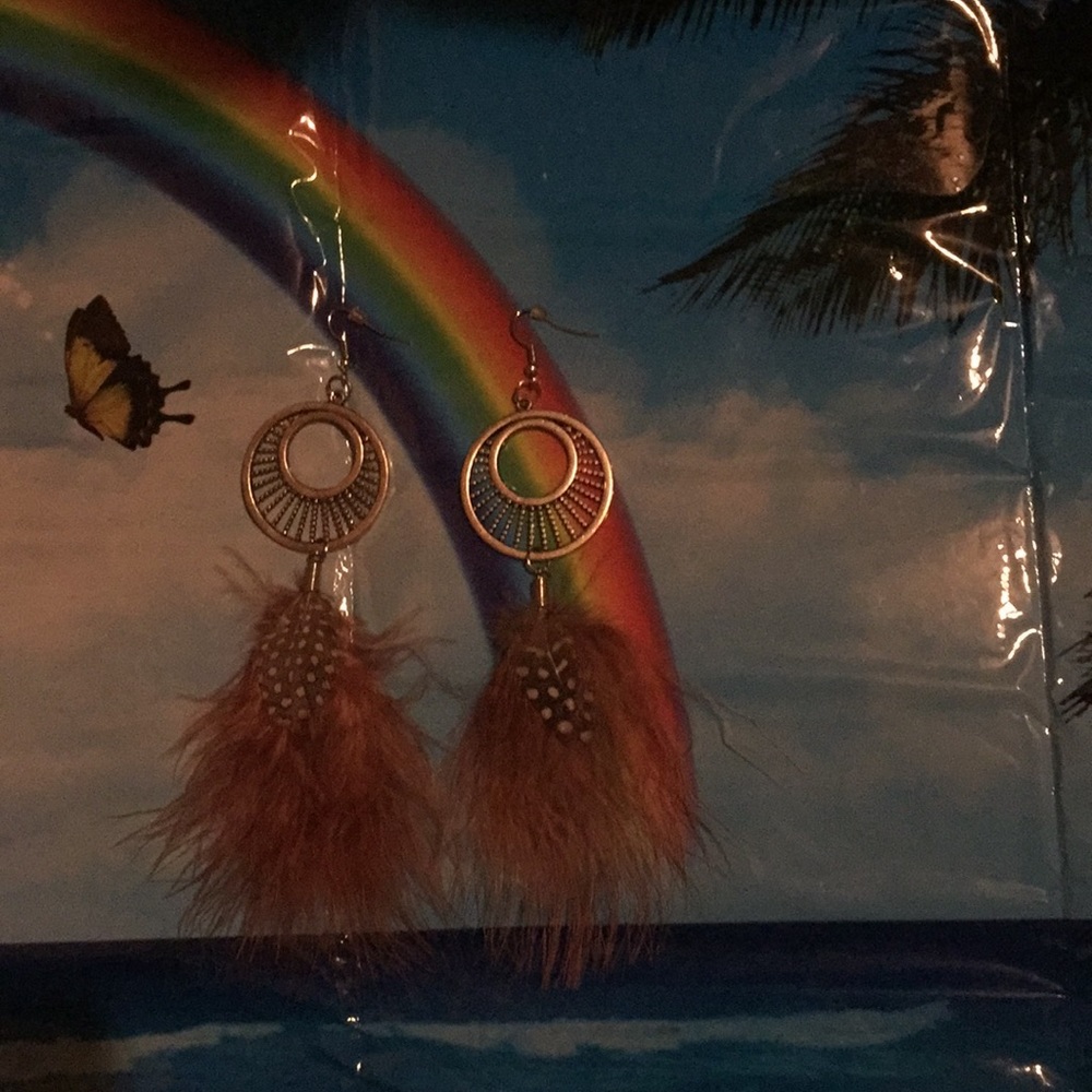 Feather Earrings - Picture 10 of 13